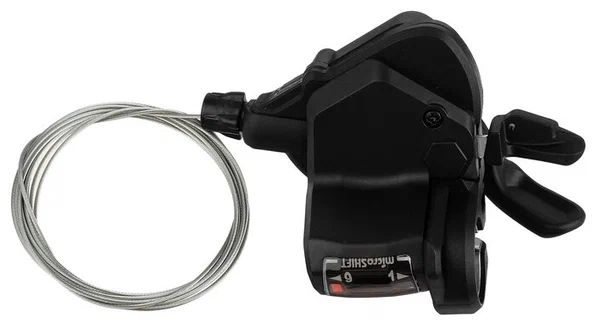 Шифтер Microshift TS-39-9R, правый, 9 скоростей, трос 2050 мм/590124