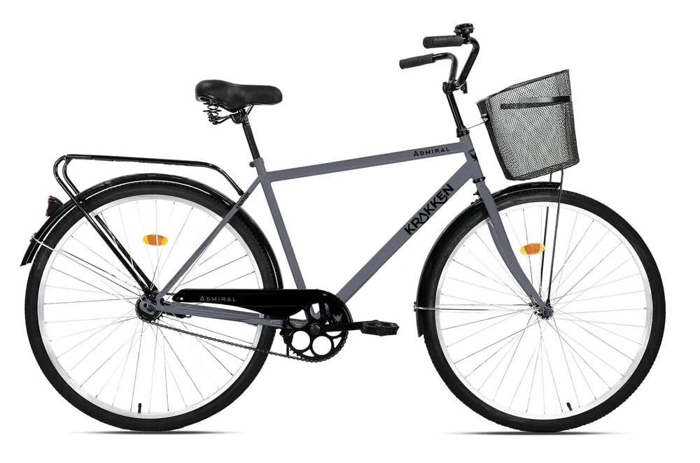 Велосипед KRAKKEN Admiral 28 серый 2023