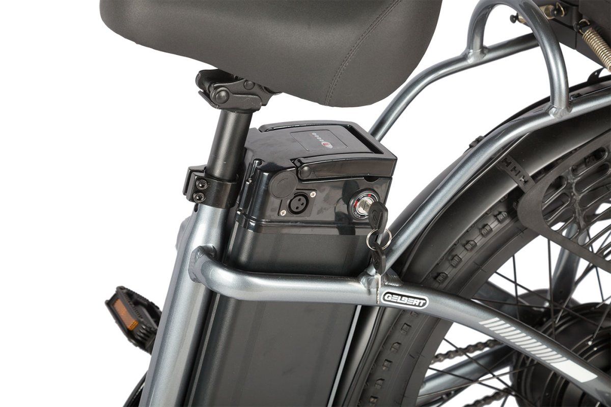 Электровелосипед Gelbert ALFA 2 PRO Серый-2933