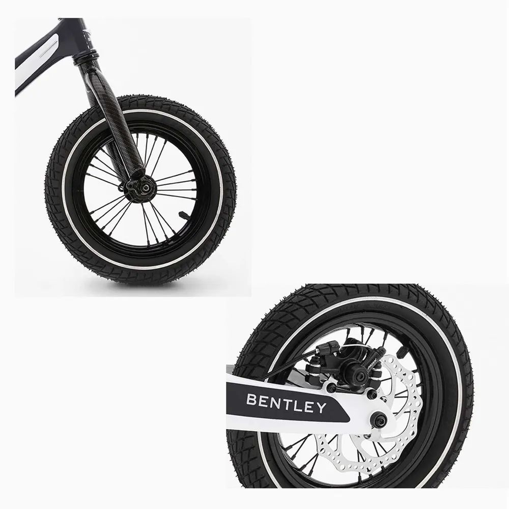 Беговел Bentley, черно-белый