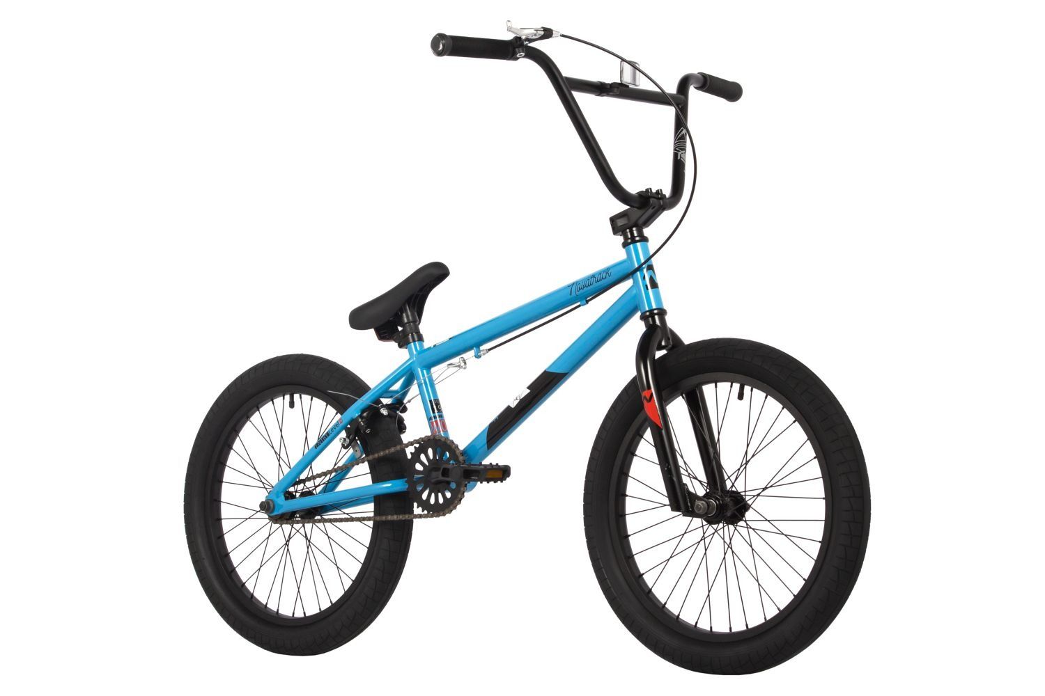 Велосипед NOVATRACK 20" BMX WOLF синий, сталь , рама 19", U-BRAKE