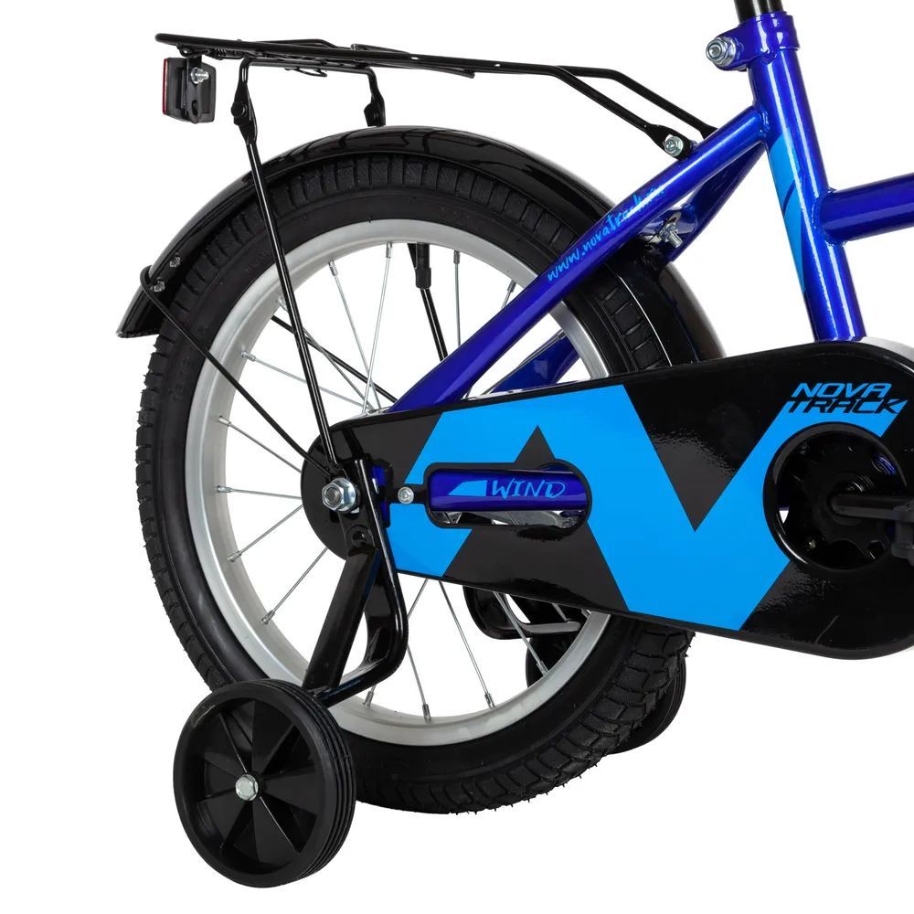 Детский велосипед Novatrack WIND, 18", синий