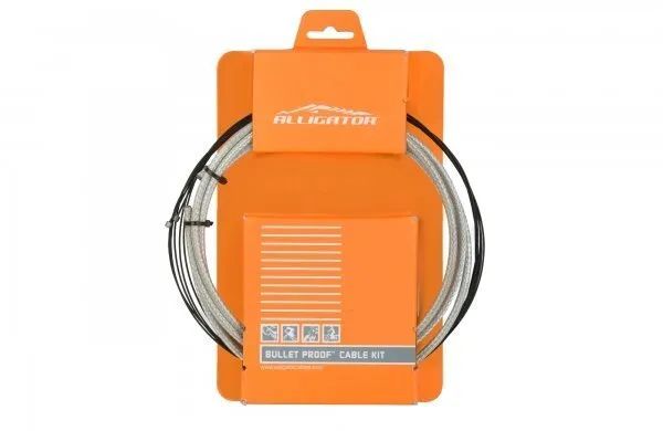 Комплект LY-SPTFE5 Alligator тросов переключения с оболочкой и наконечниками/340009