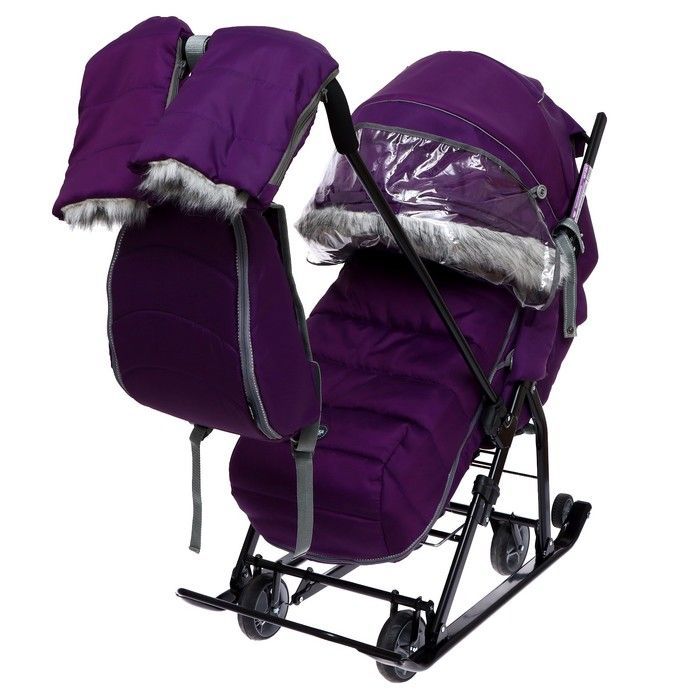 Коляска комби Ника Детям 7-5SК черничный