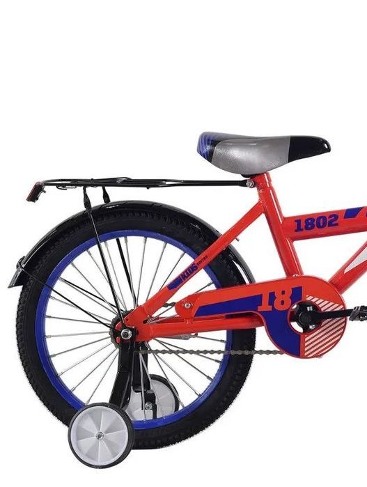 Детский велосипед BlackAqua 1802, красный