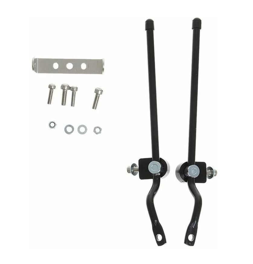 Багажник для велосипеда 26-28' KWA-637-05, алюминиевый, черный, X68680-5