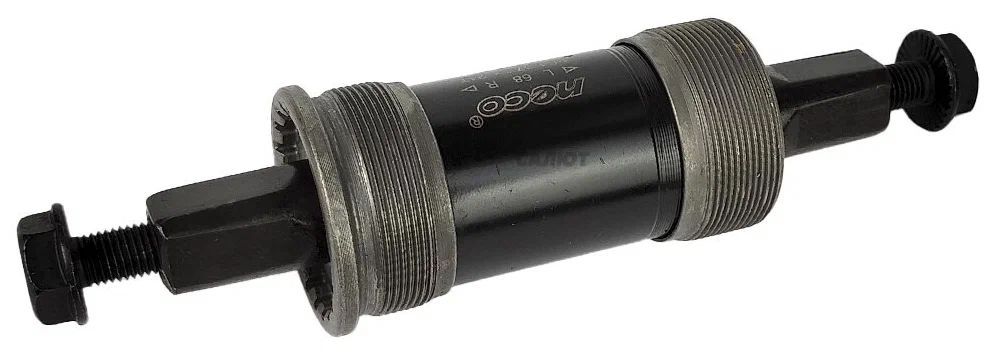 Каретка для велосипеда Neco В-910, 1.37х24Т, 118 мм, картридж, с болтами