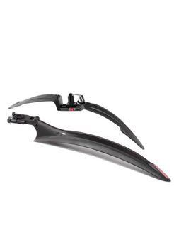 Комплект велосипедных крыльев 24"-28" FL-630-1 пластик, черный RNVFL6301001
