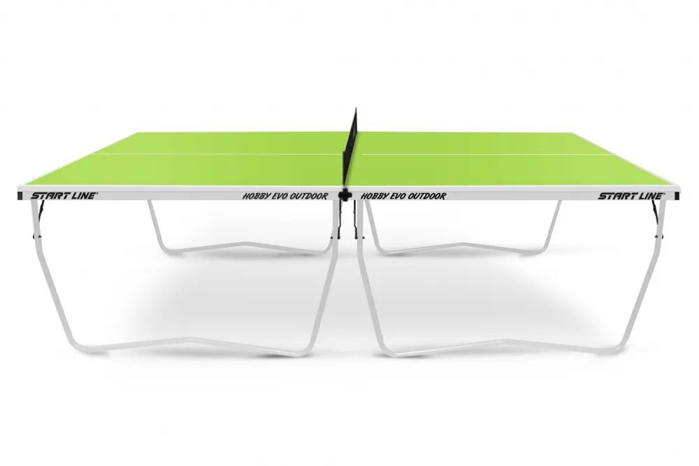 Теннисный стол Start Line Hobby Evo Outdoor всепогодный, с сеткой, с инновационной столешницей