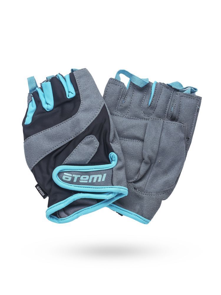 Перчатки для фитнеса Atemi, AFG03L, черно-серые.