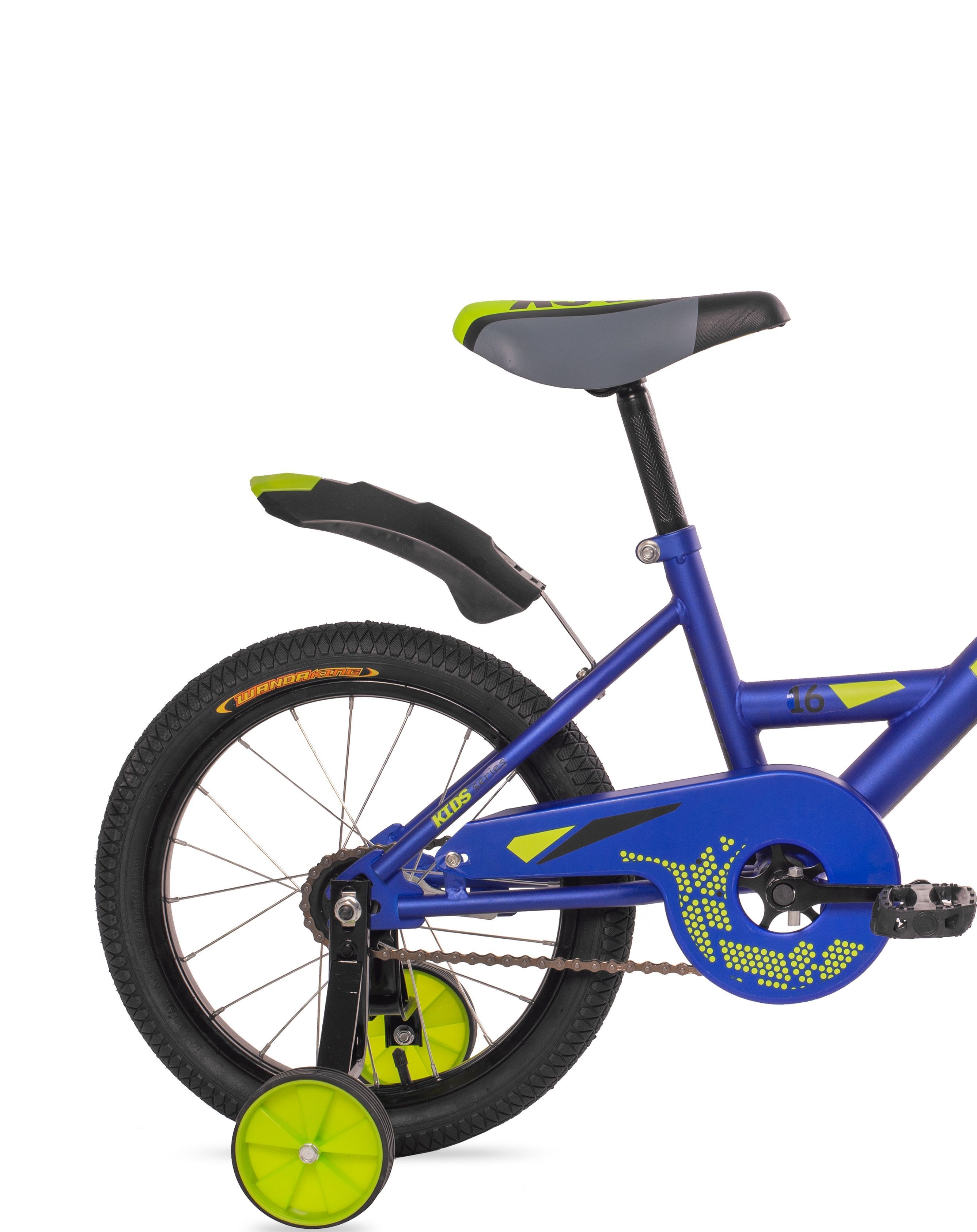 Детский велосипед Black Aqua 1402 base, 14", синий