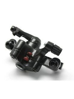 Велосипедный калипер дисковый передний механический CLARKS CMD-21, F160/R140, черный, 1BRABK301837