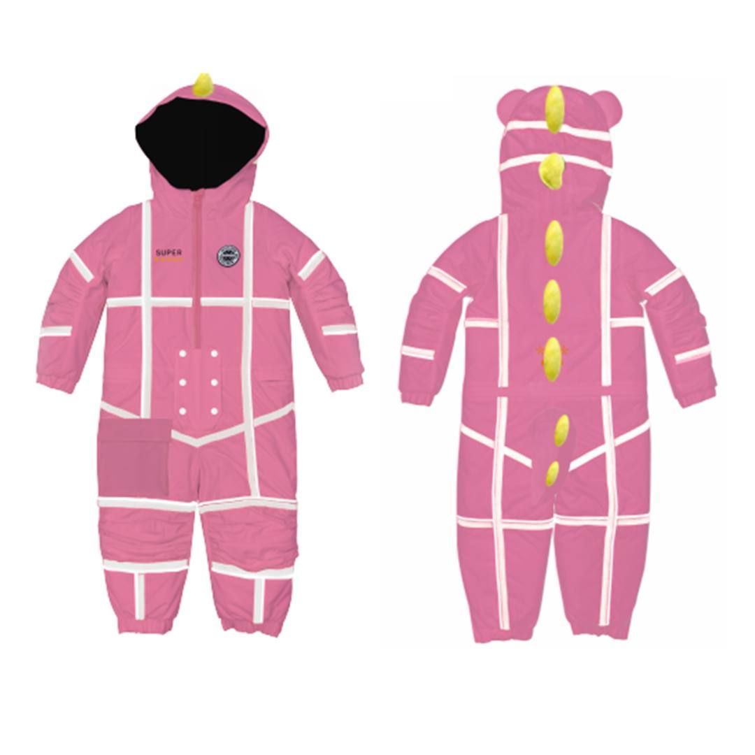 Комбинезон LUCKYBOO SPACE Series PINK DINOSAUR