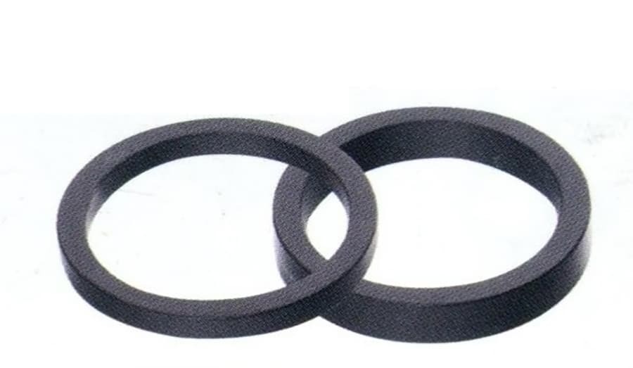 Кольцо регулировочное KL-4021A высота 2 мм, внутренний диаметр 28,6 мм, алюминиевое, чёрное/170123