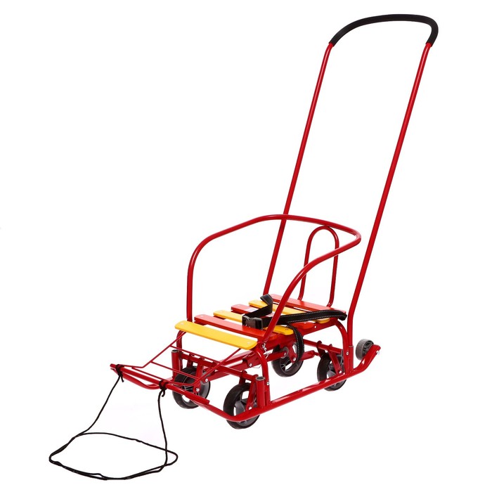 Санки Игрушка "Тимка 3К универсал" Т3КУ алый