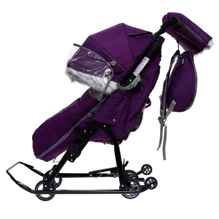 Коляска комби Ника Детям 7-5SК черничный