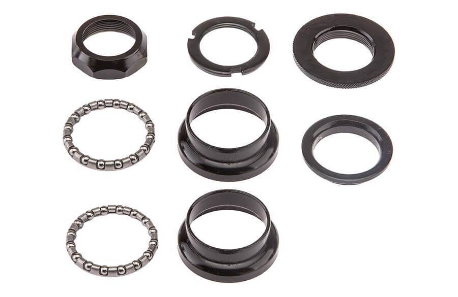 Детали рулевой колонки FP-H522A 1' резьб. черн/170101