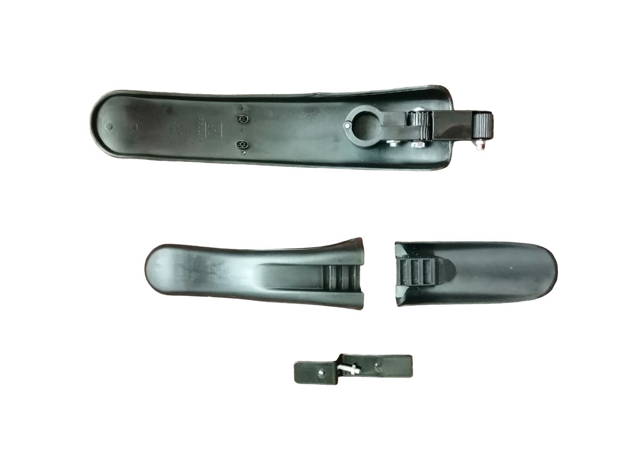 Крылья велосипедные MTB GT4140, 1FEPBK000594, 24-26", пластик, черный (комплект 5 шт.)