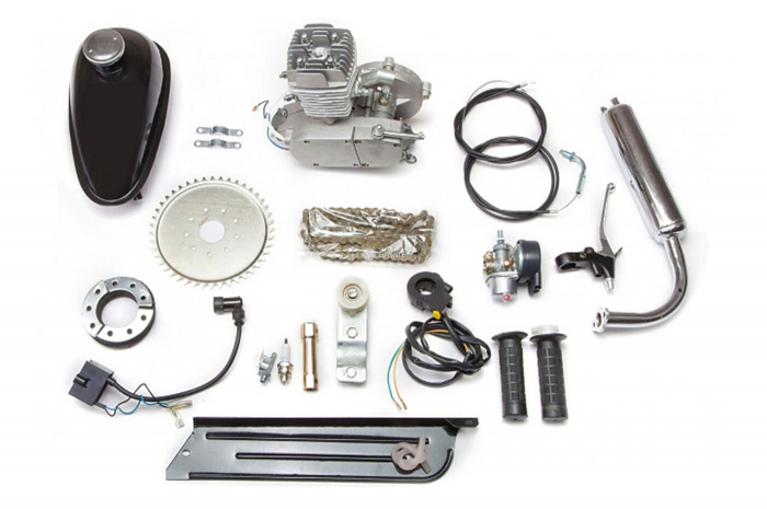 Двигатель внутреннего сгорания для установки на велосипед/730001