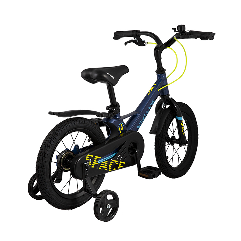 Велосипед двухколесный детский Maxiscoo "Space" 2022 Стандарт Плюс 14", Синий