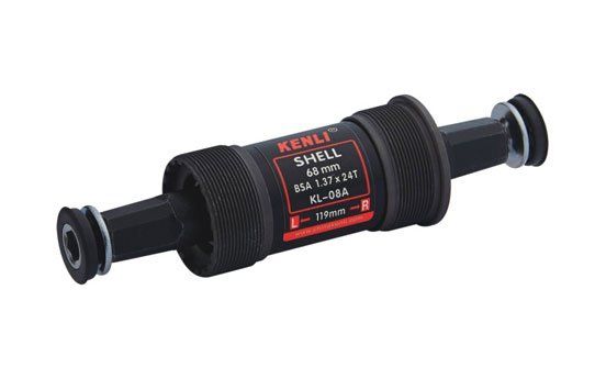 Каретка для велосипеда KENLI, 73/124 мм, картридж, с болтами