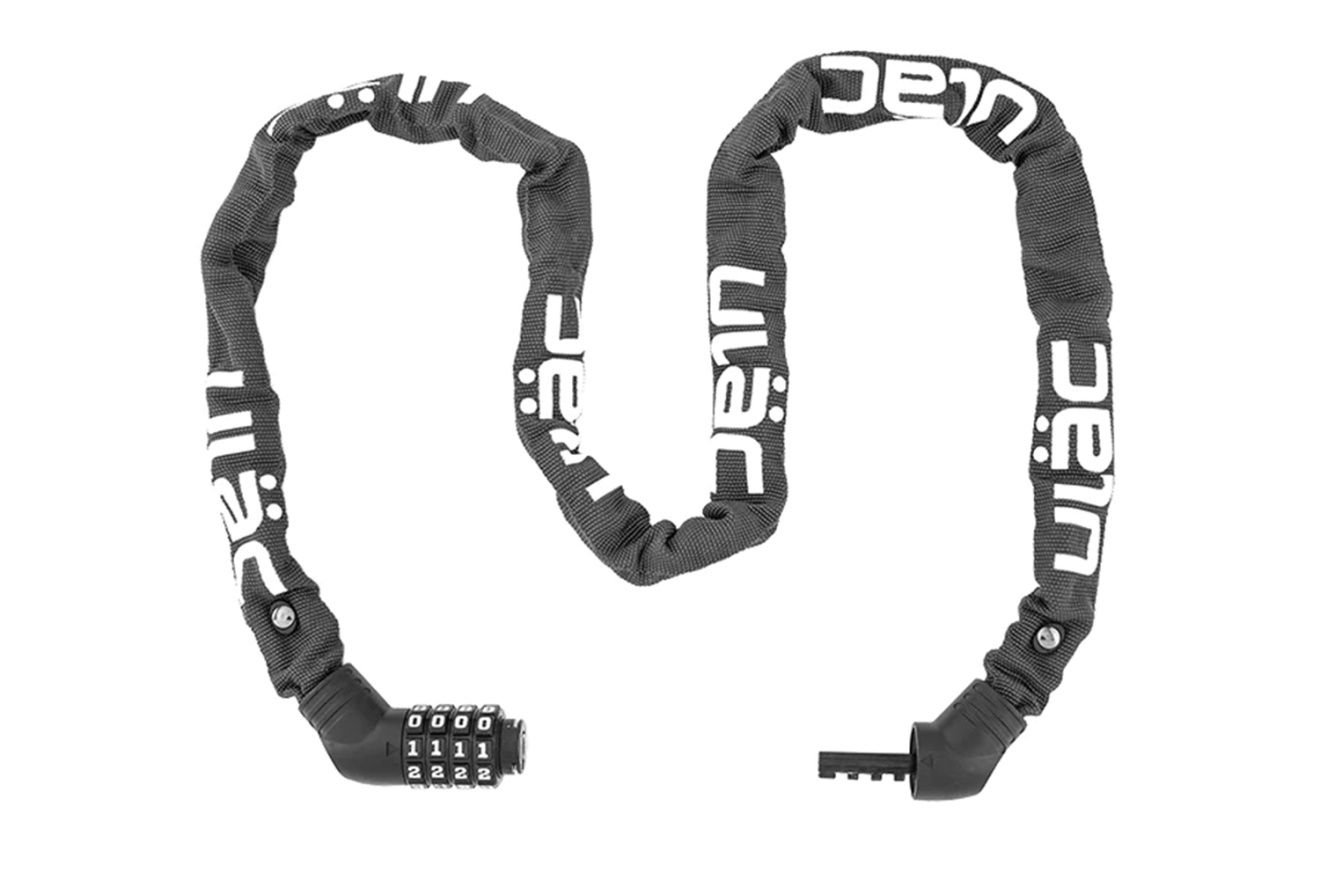 Замок велосипедный ULAC STREET FIGHTER, 5mm x 100cm Grey