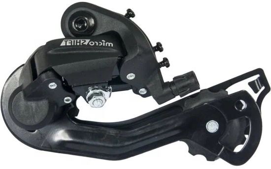 Переключатель задний Microshift RD-M21L, 6-7 скоростей, под болт, длинная лапка