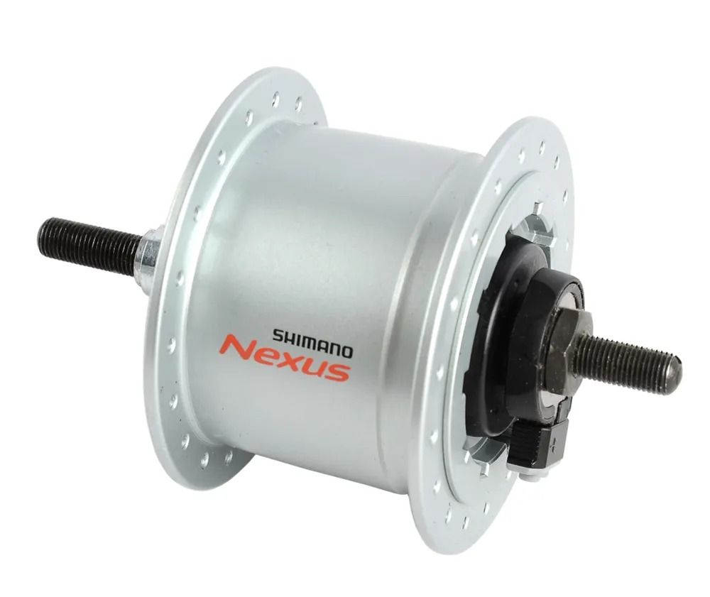 Втулка динамо Shimano Nexus, С6000, 36отв., 6V-3W, под роллер,под гайки,100х140мм, с SM-DH10