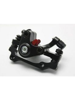 Велосипедный калипер дисковый передний механический CLARKS CMD-21, F160/R140, черный, 1BRABK301837