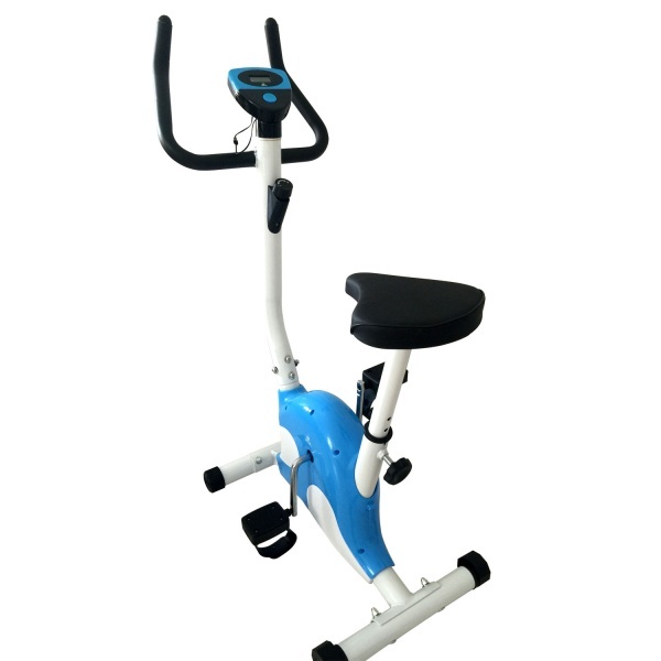Велотренажер DFC белый/голубой B8013