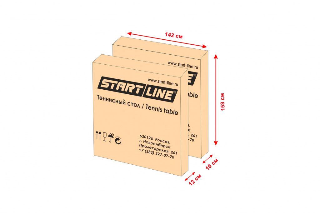 Теннисный стол Start line Top Expert Light голубой