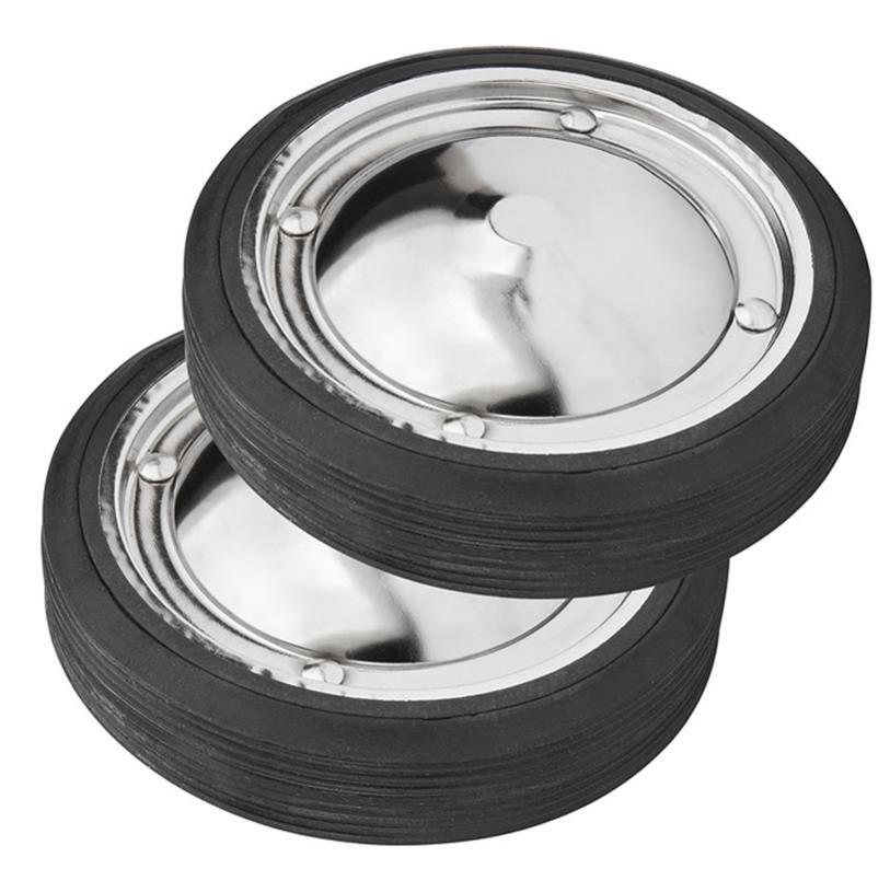 Дополнительные колеса обод сталь/хром, пара, без кронштейна/630166