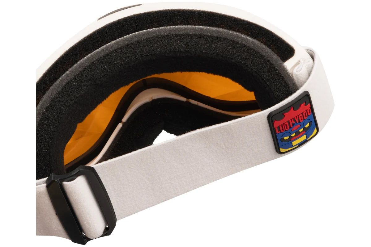 Маска горнолыжная LUCKYBOO - PLAY белая
