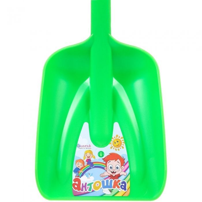 Детская лопатка "Антошка" зеленая