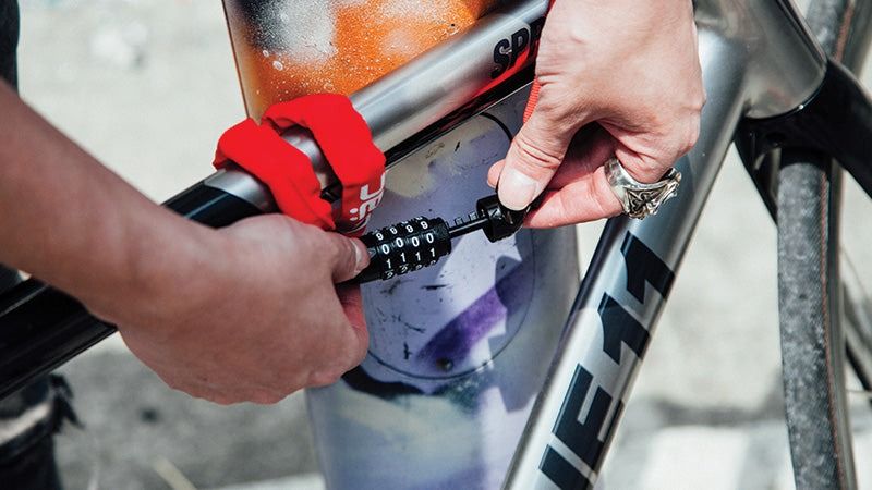 Замок велосипедный ULAC 52nd STREET, Lava