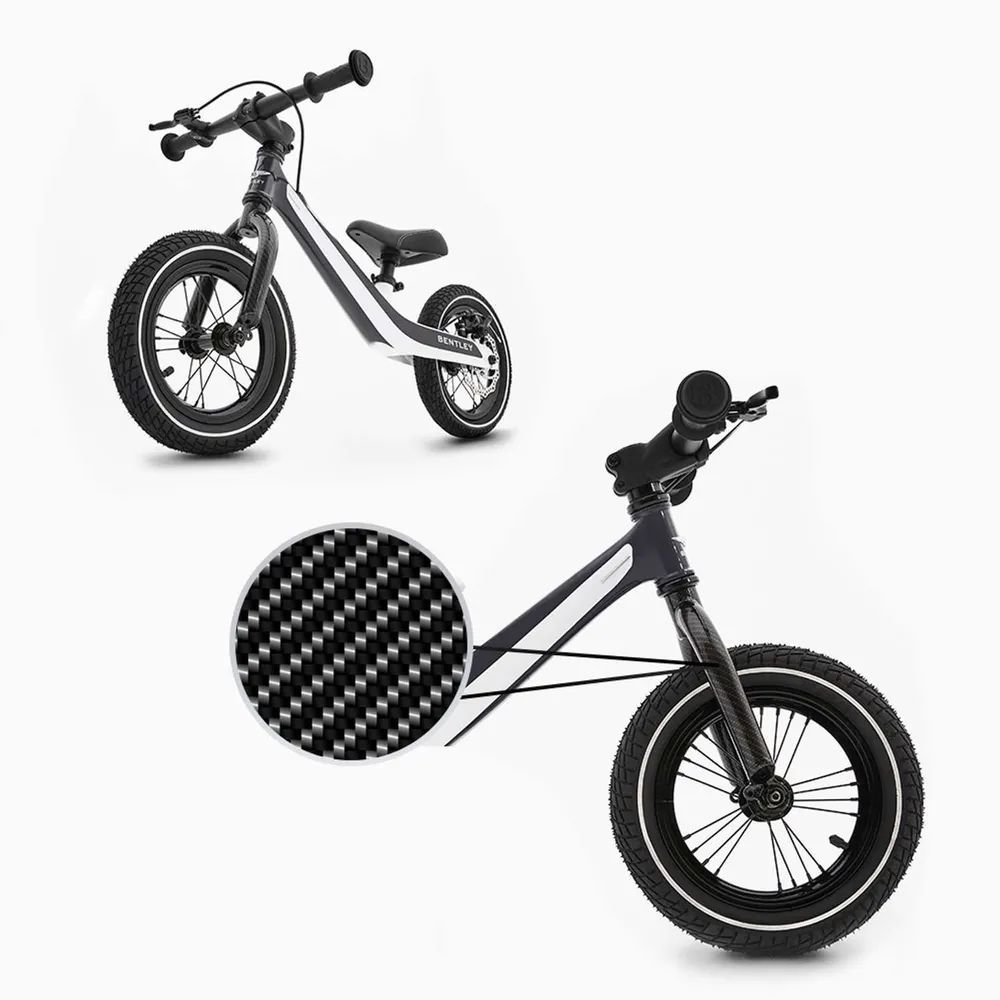 Беговел Bentley, черно-белый