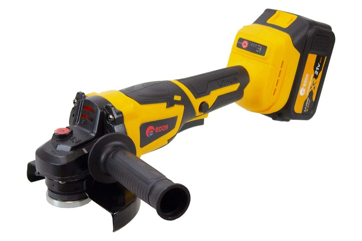 Машина шлифовальная EDON AAG-21/125BL угловая аккумуляторная