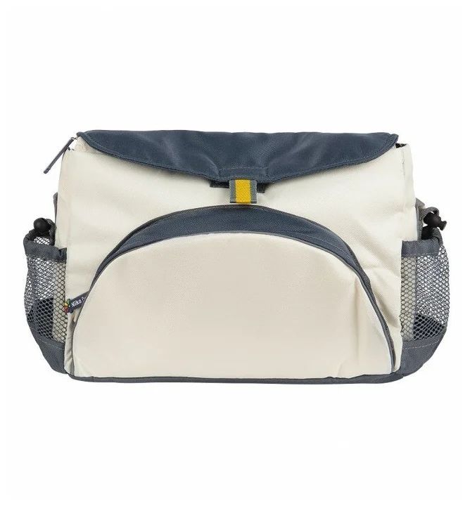 Санки-коляска комби Ника "Детям 7-6", откидная спинка, выдвижные колеса, бежевый (медвежонок)