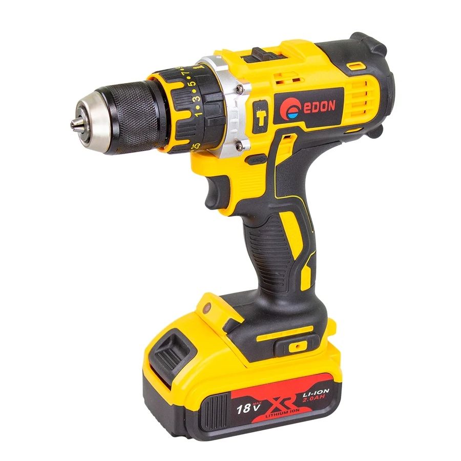 Шуруповерт EDON AD-18M аккумуляторный