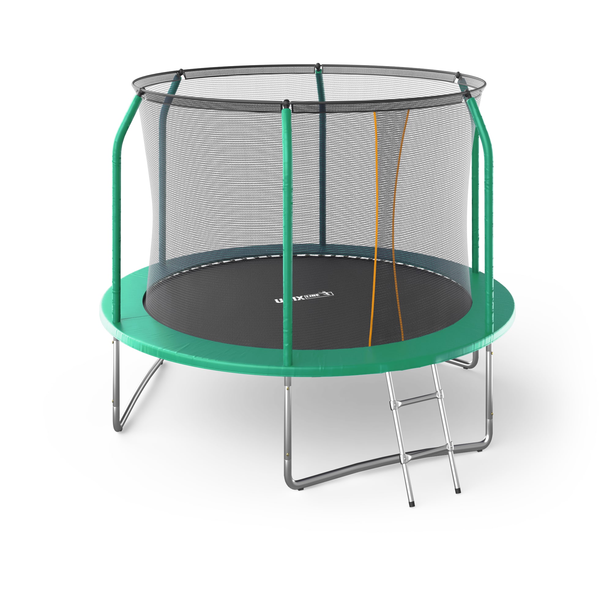 Батут UNIX Line SUPREME BASIC 8 ft (green),