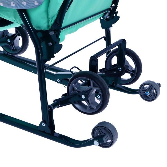 Коляска комби Ника Наши Детки5-2 МЯТНЫЙ