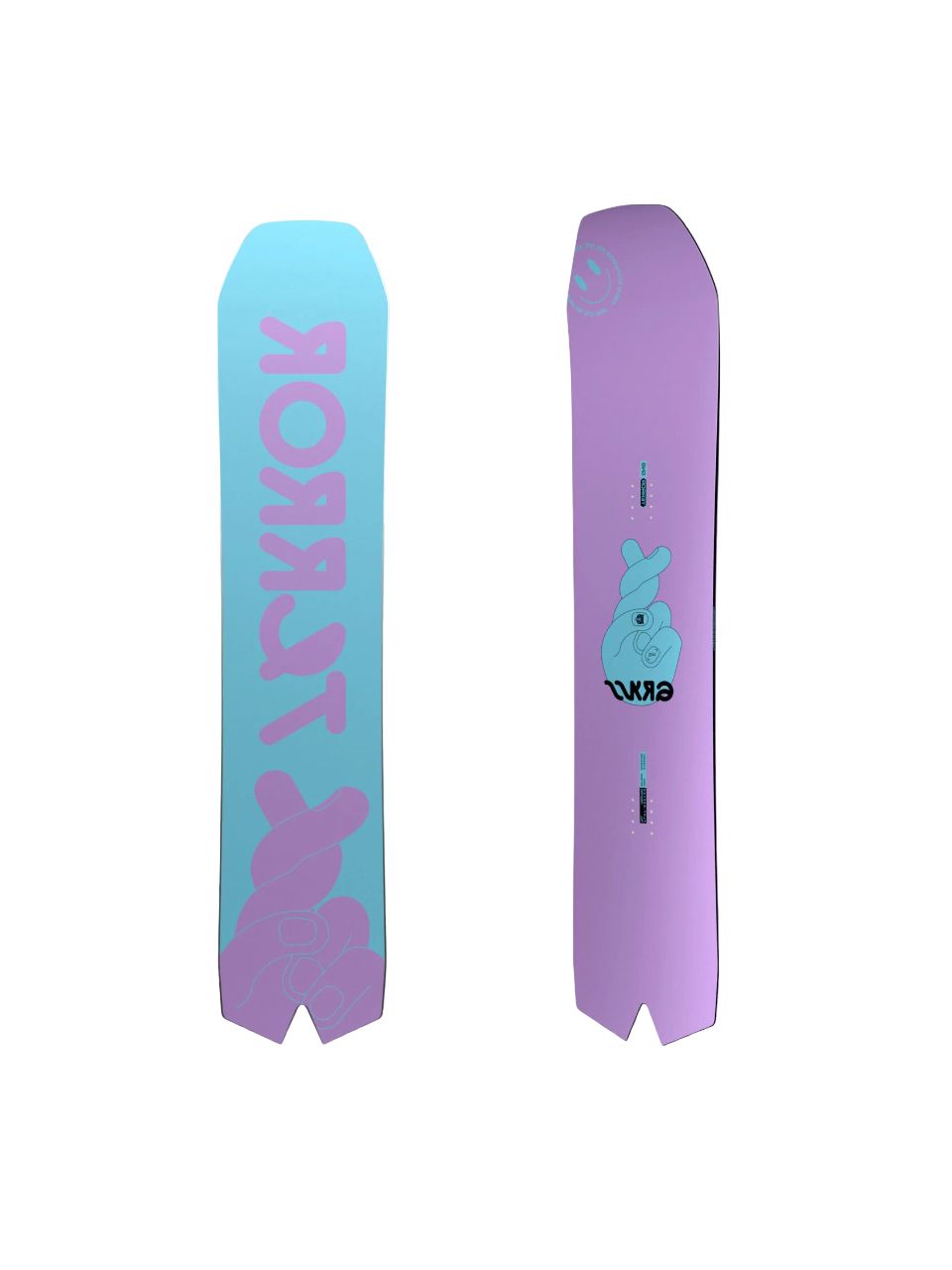 Сноуборд TERROR GRASS, голубой/розовый, 145 см