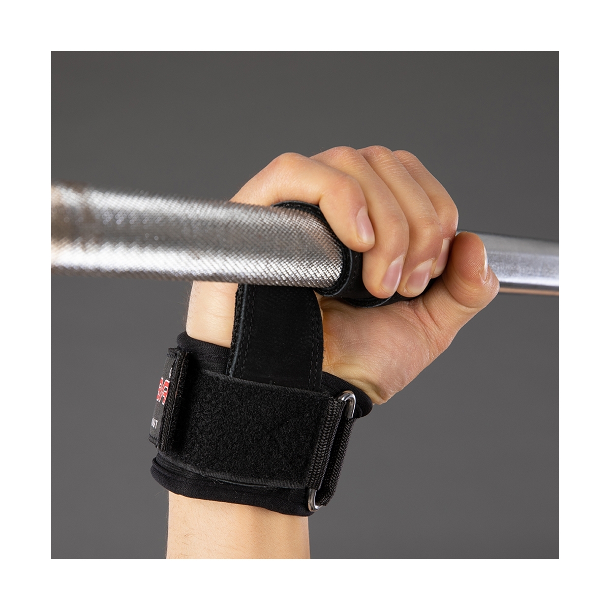 Лямки кистевые CHIBA Powerstrap черные 40610 для занятий на турнике