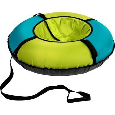 Тюбинг НИКА, ТБЭ, 060 см. (Чехол 650 мм.) ЛИМОН/БИРЮЗА