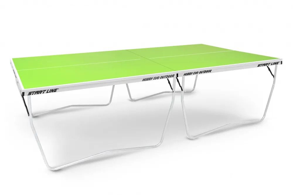 Теннисный стол Start Line Hobby Evo Outdoor всепогодный, с сеткой, с инновационной столешницей