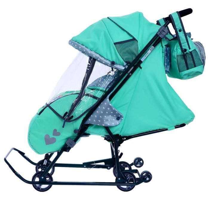 Коляска комби Ника Наши Детки5-2 МЯТНЫЙ