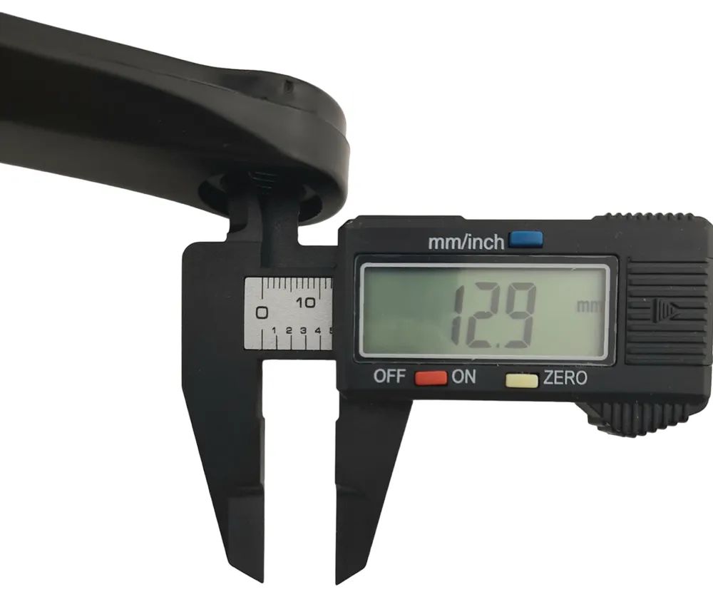 Велосипедные шатуны NECO, 42х34х24, 170 мм, квадрат, защита, черный