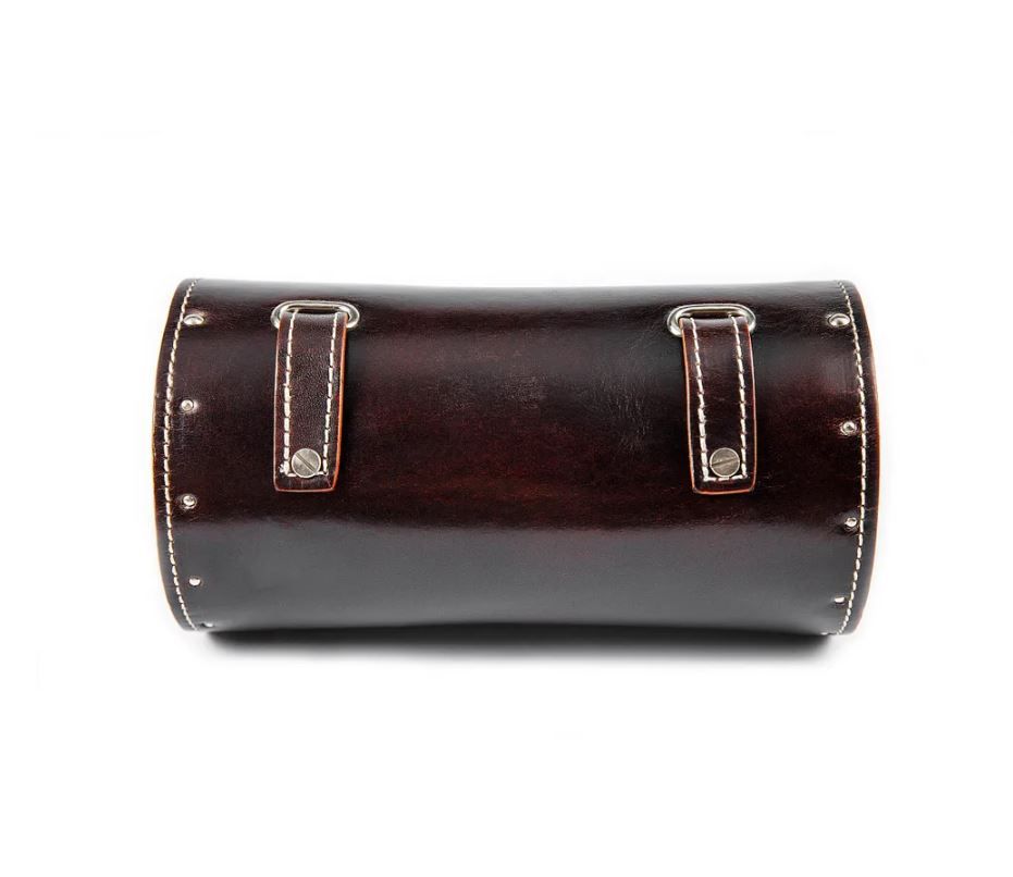 Велосумка Bear Bike SB-15002-B, кожа, бардачок, коричневый