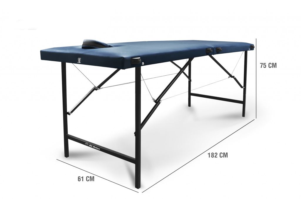 Массажный стол SL Relax optima, синий