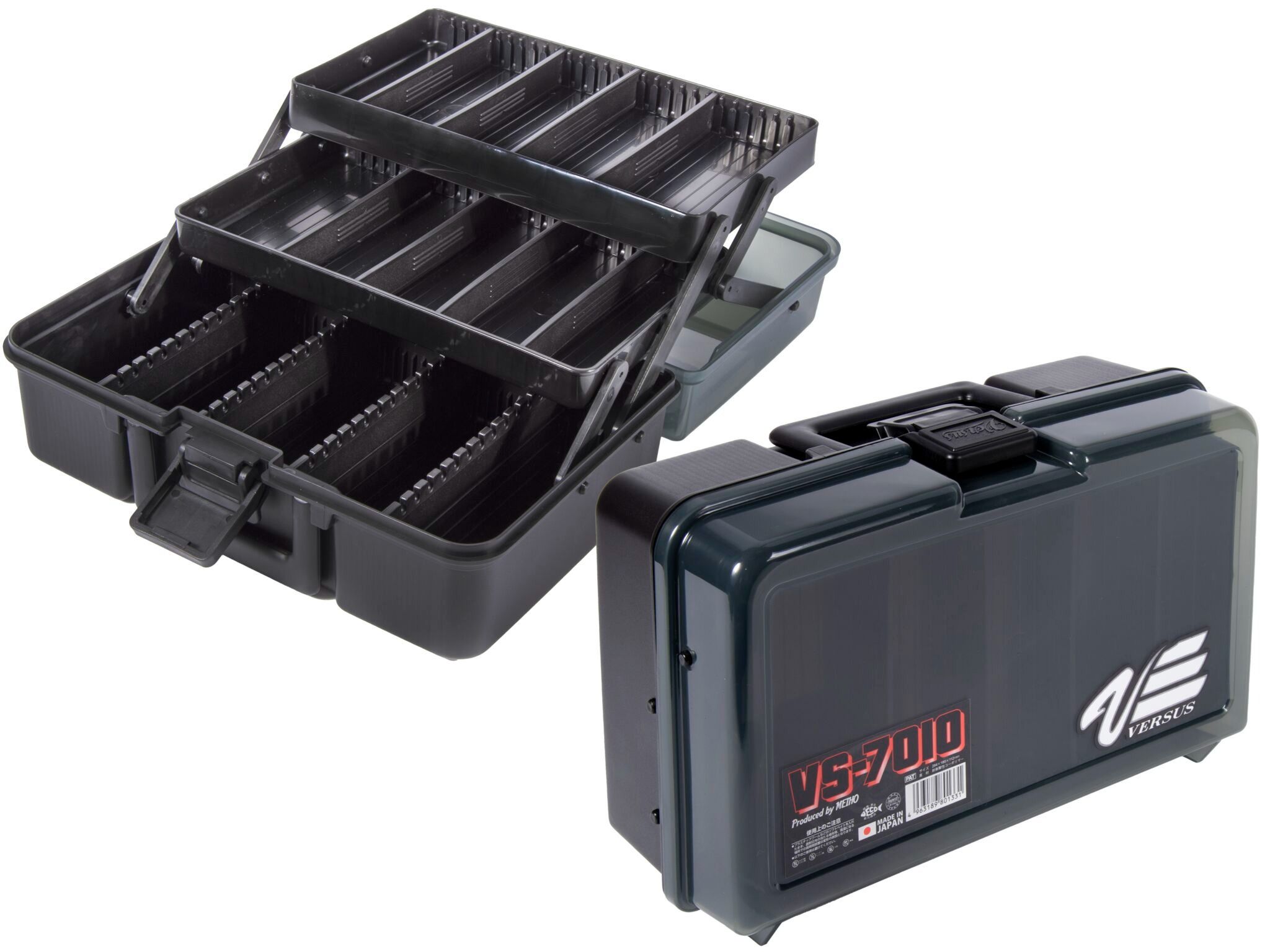 Ящик рыболов. Meiho Versus VS-7010 Black 284x180x112 (VS-7010-B)